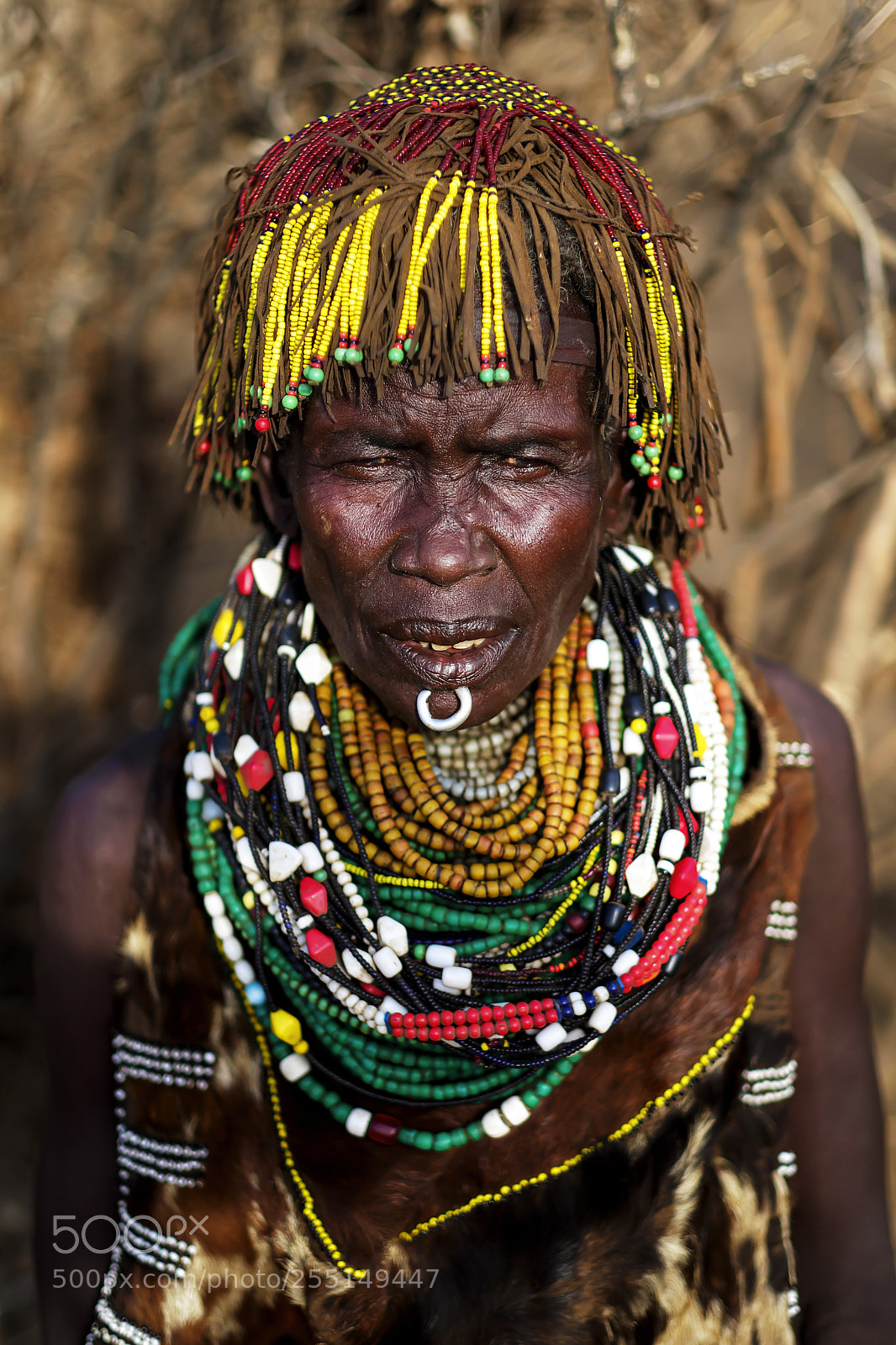 Fujifilm X-T2 sample photo. Nyangatom woman - ethiopia photography