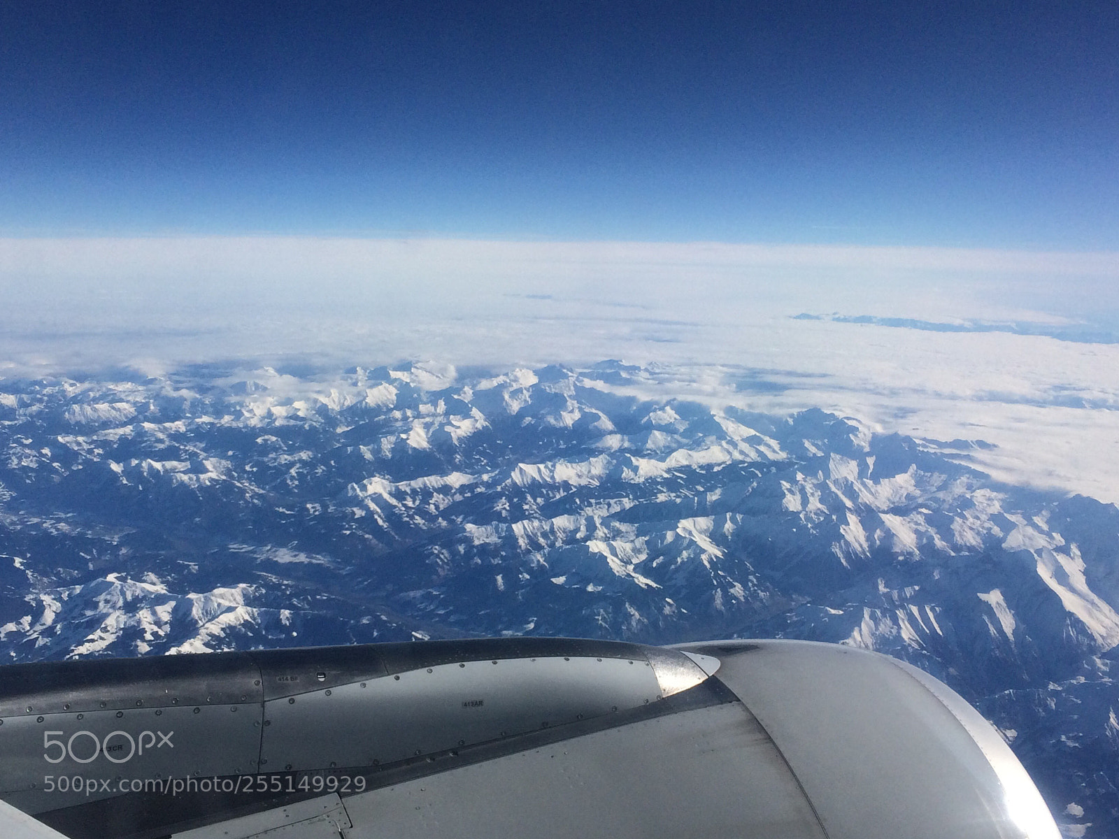 Apple iPhone 5s sample photo. Aereo alps photography