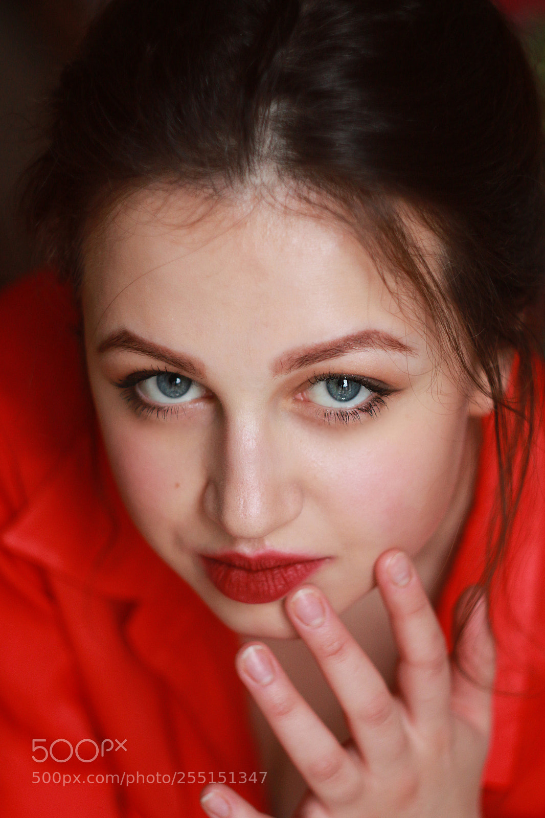 Canon EOS 70D sample photo. Lady in red photography