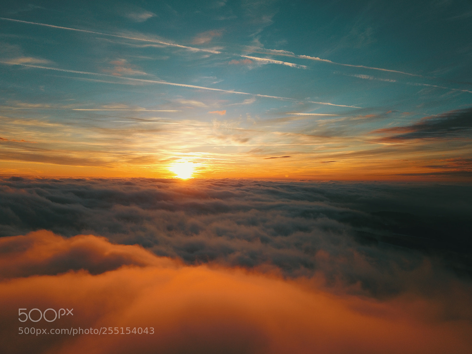 DJI FC220 sample photo. On the sky photography