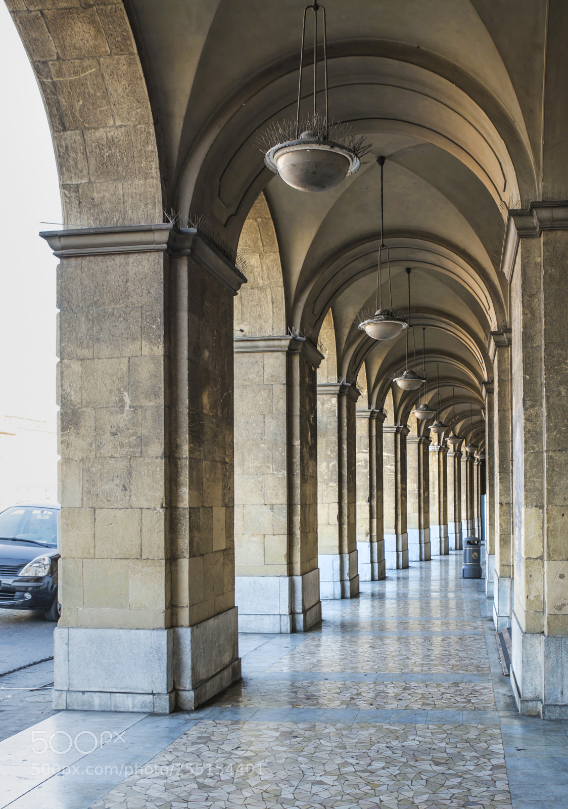 Nikon D610 sample photo. Colonnade in pisa photography