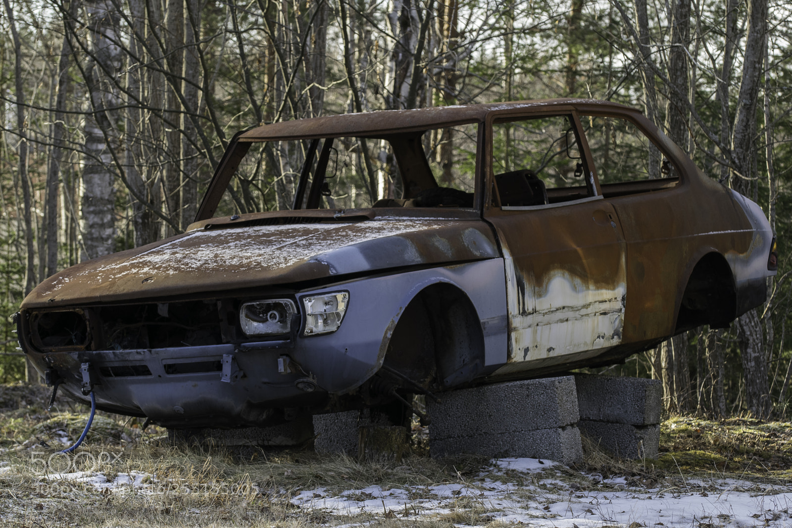 Nikon D5300 sample photo. Abandoned and junk photography