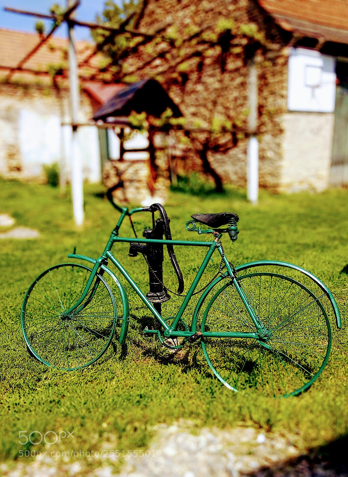Xiaomi Mi A1 sample photo. Resting old bike. photography