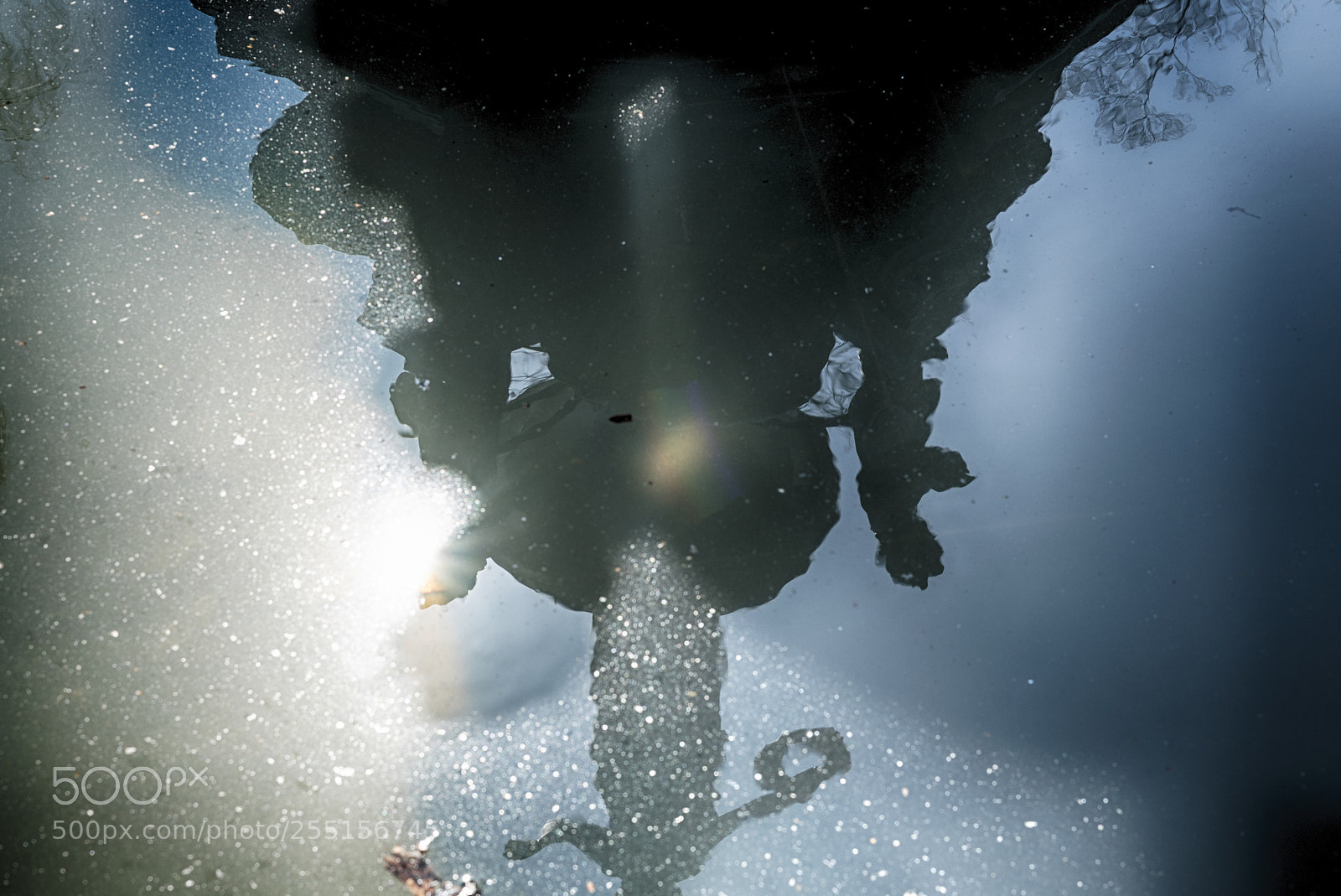 Sony a7S sample photo. Fountain photography