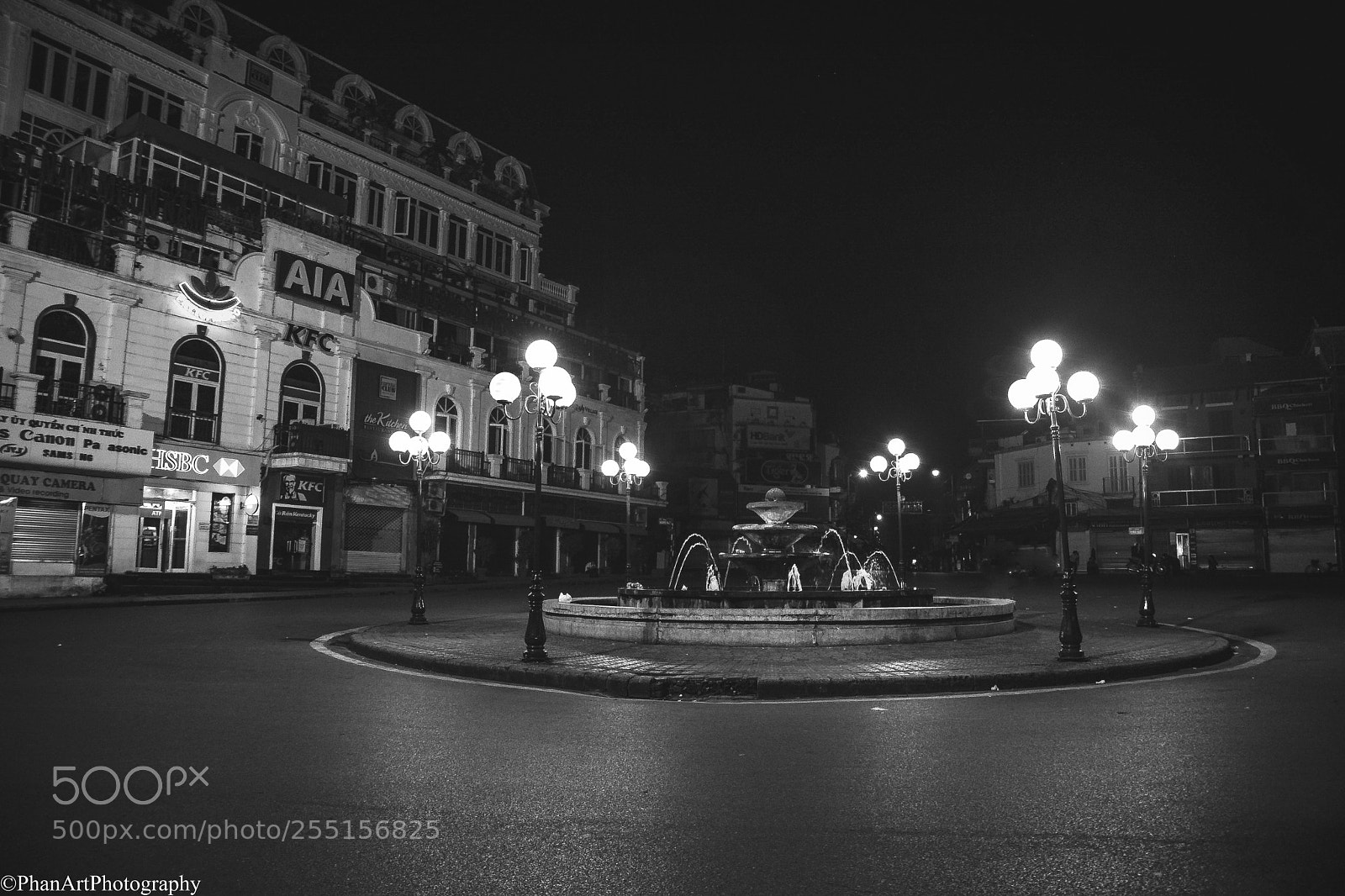 Nikon D7100 sample photo. Old quater night photography