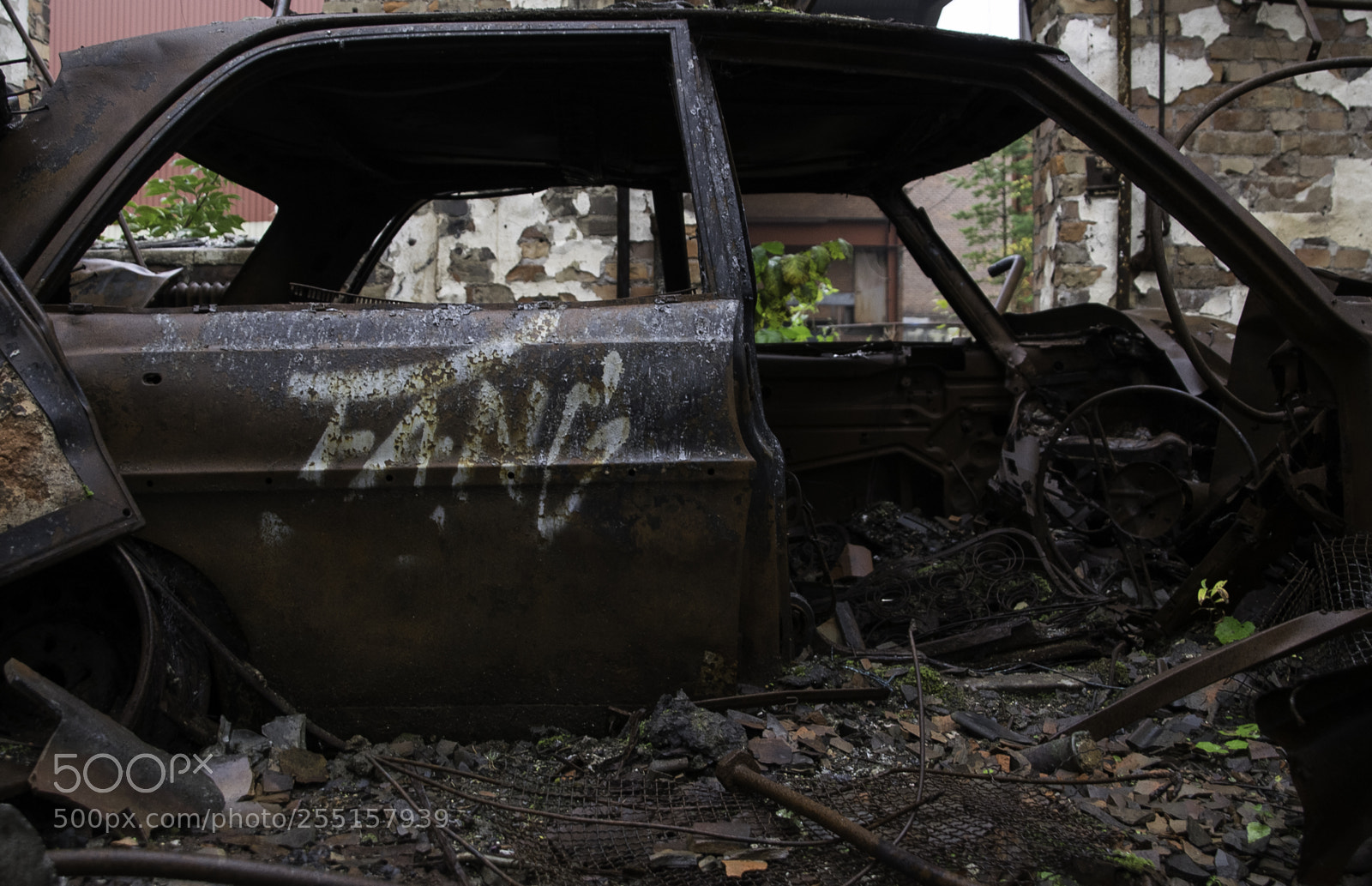 Nikon D5300 sample photo. Abandoned and junk photography