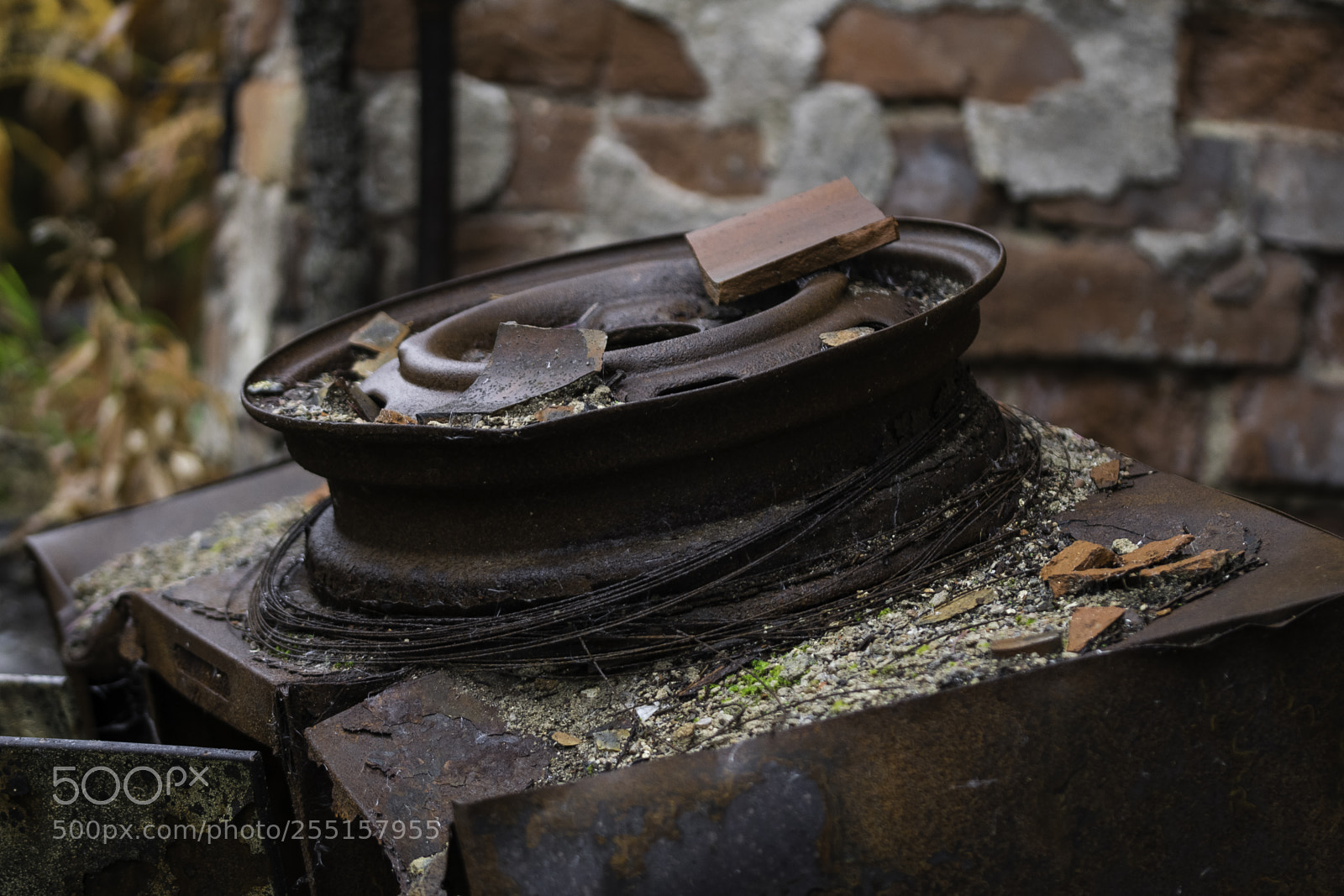 Nikon D5300 sample photo. Abandoned and junk photography