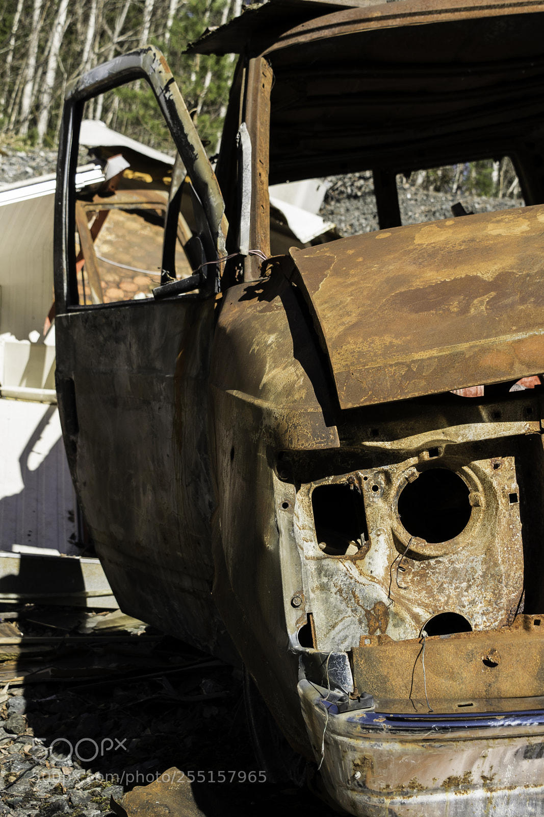 Nikon D5300 sample photo. Abandoned and junk photography