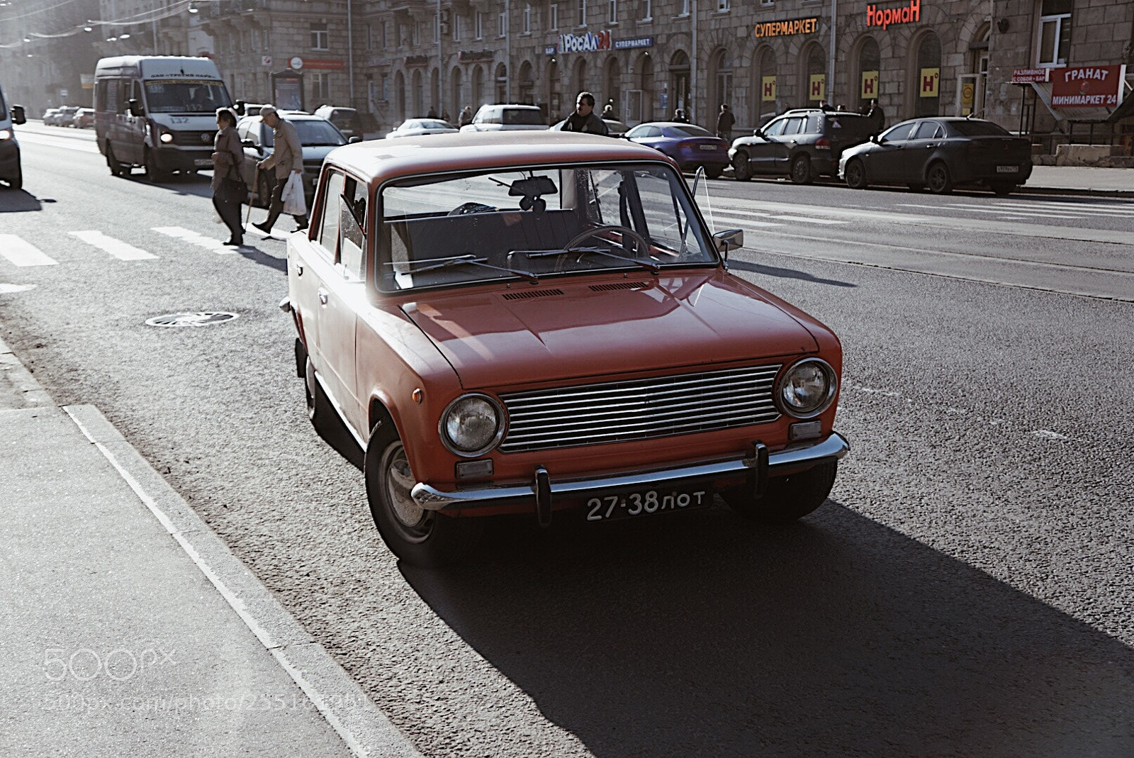 Sony a6000 sample photo. Vintage russian car photography