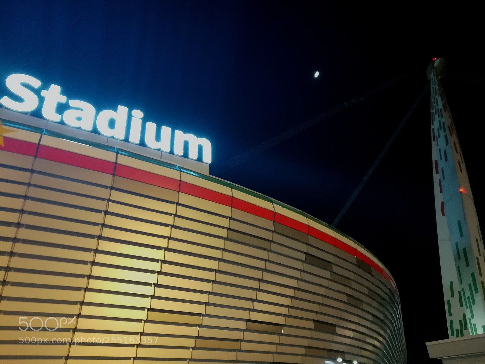 HUAWEI honor 6x sample photo. Juventus stadium photography