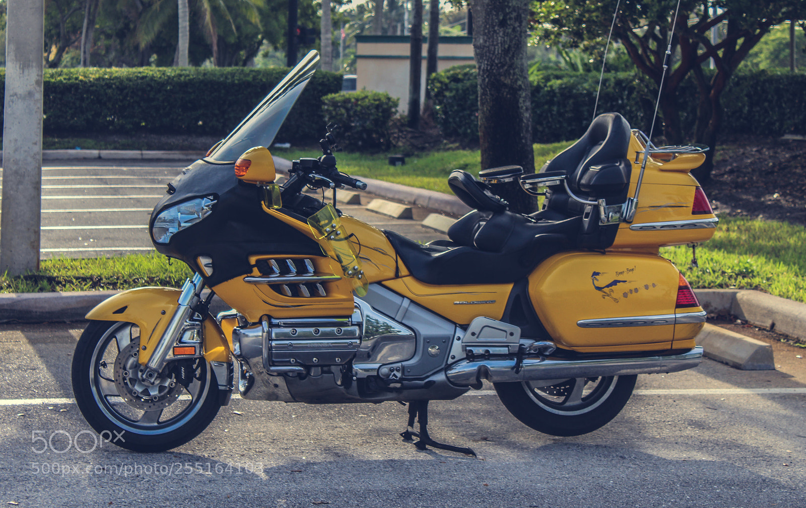 Canon EOS 1300D (EOS Rebel T6 / EOS Kiss X80) sample photo. Motorcycle on a parking photography