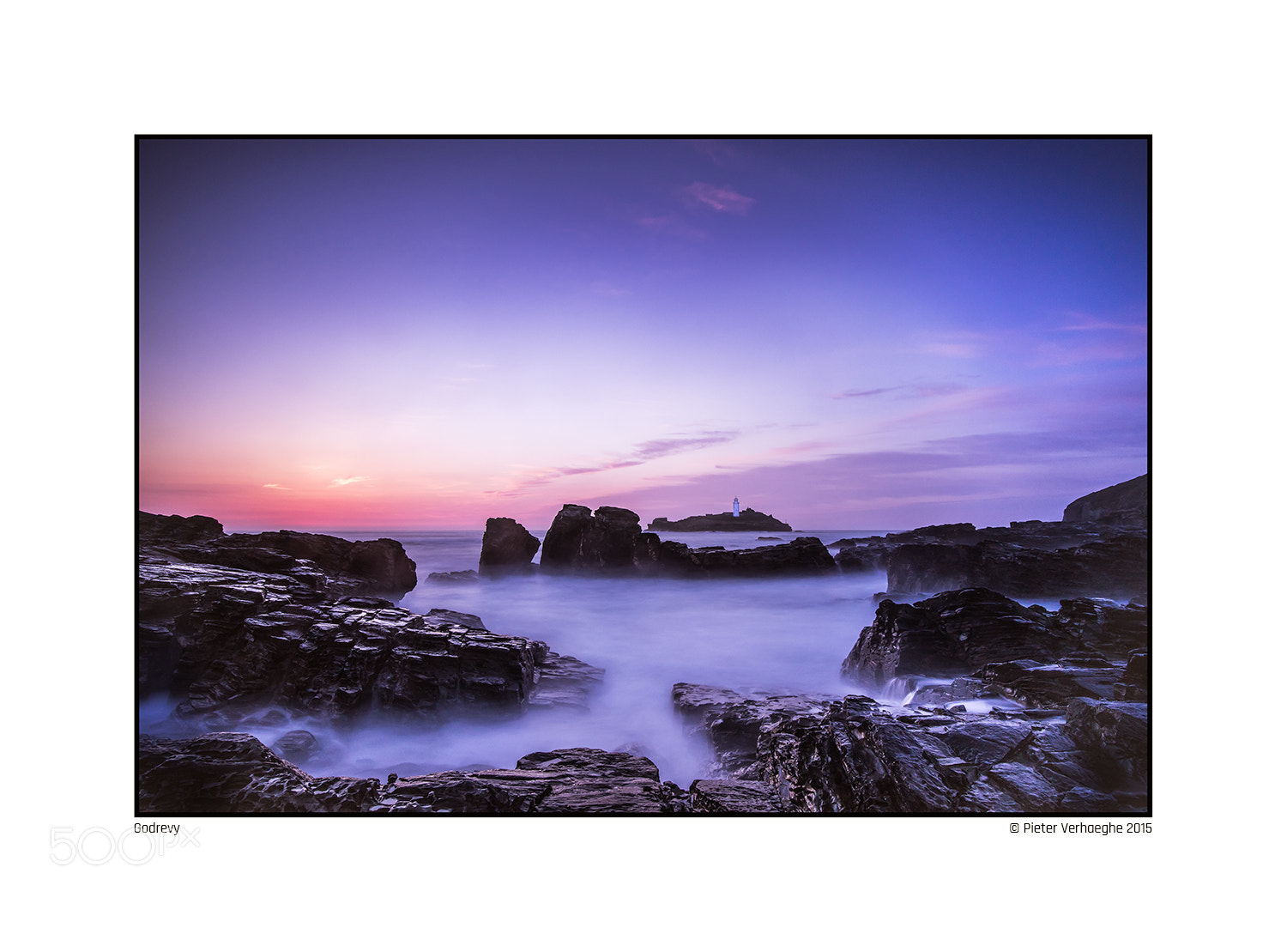 Nikon D810 sample photo. Godrevy photography