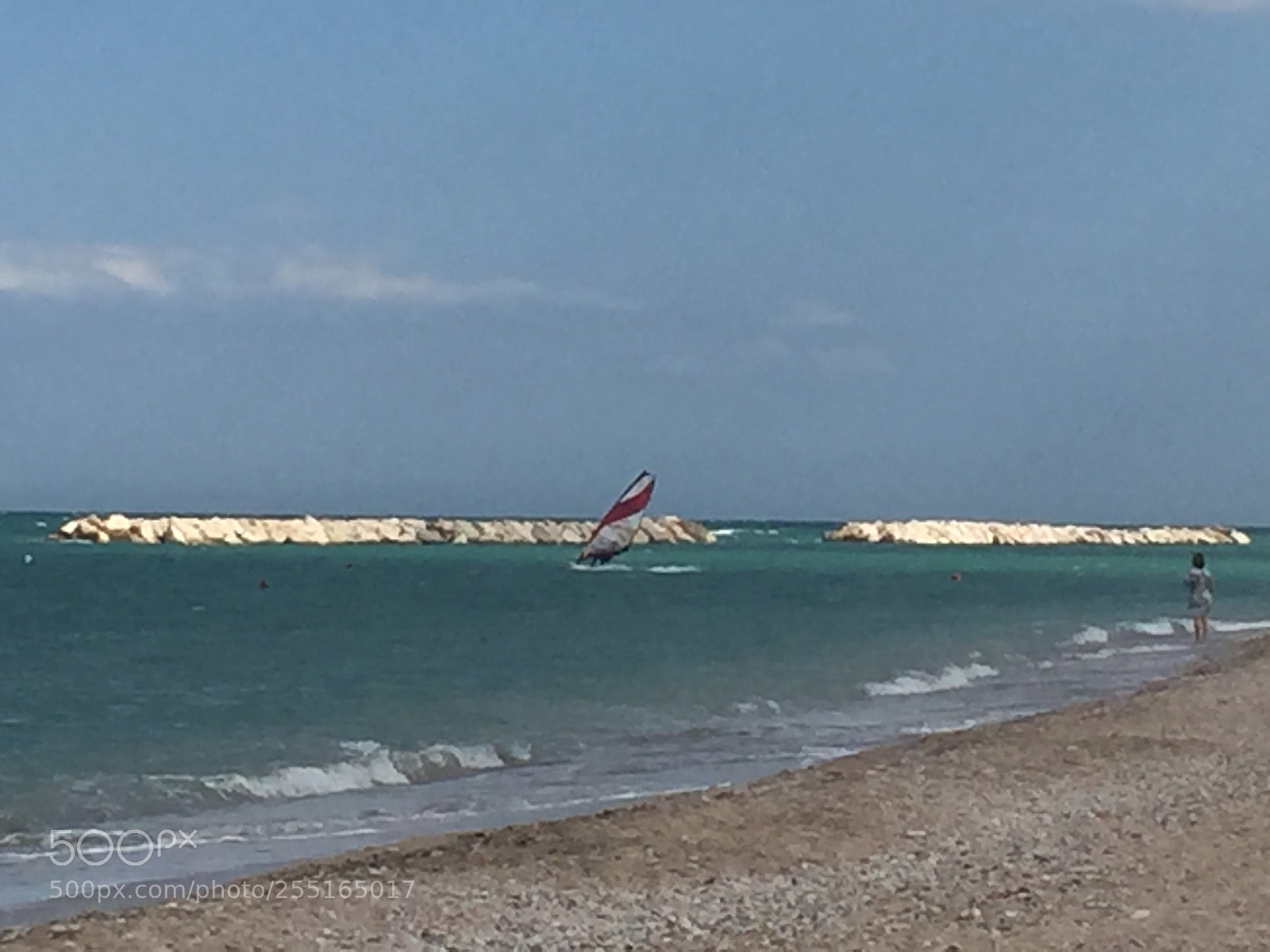 Apple iPhone 6 sample photo. Windsurfing kitesurfing, fano, marche photography