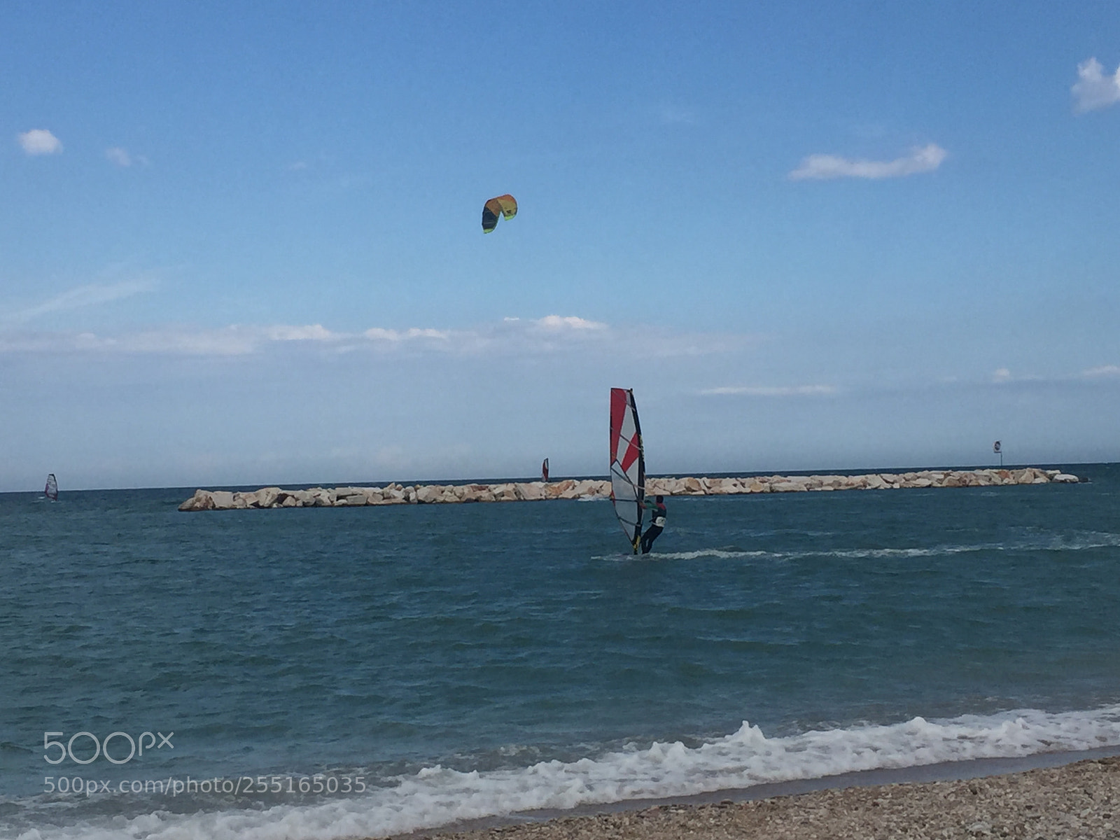 Apple iPhone 6 sample photo. Windsurfing kitesurfing, fano, marche photography