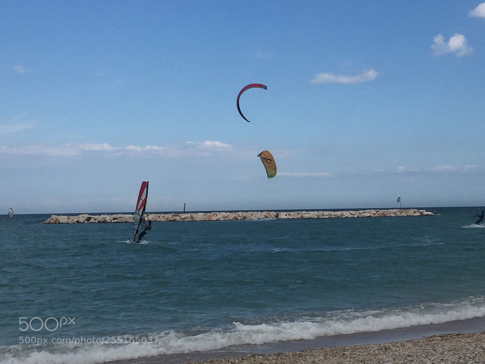 Apple iPhone 6 sample photo. Windsurfing kitesurfing, fano, marche photography