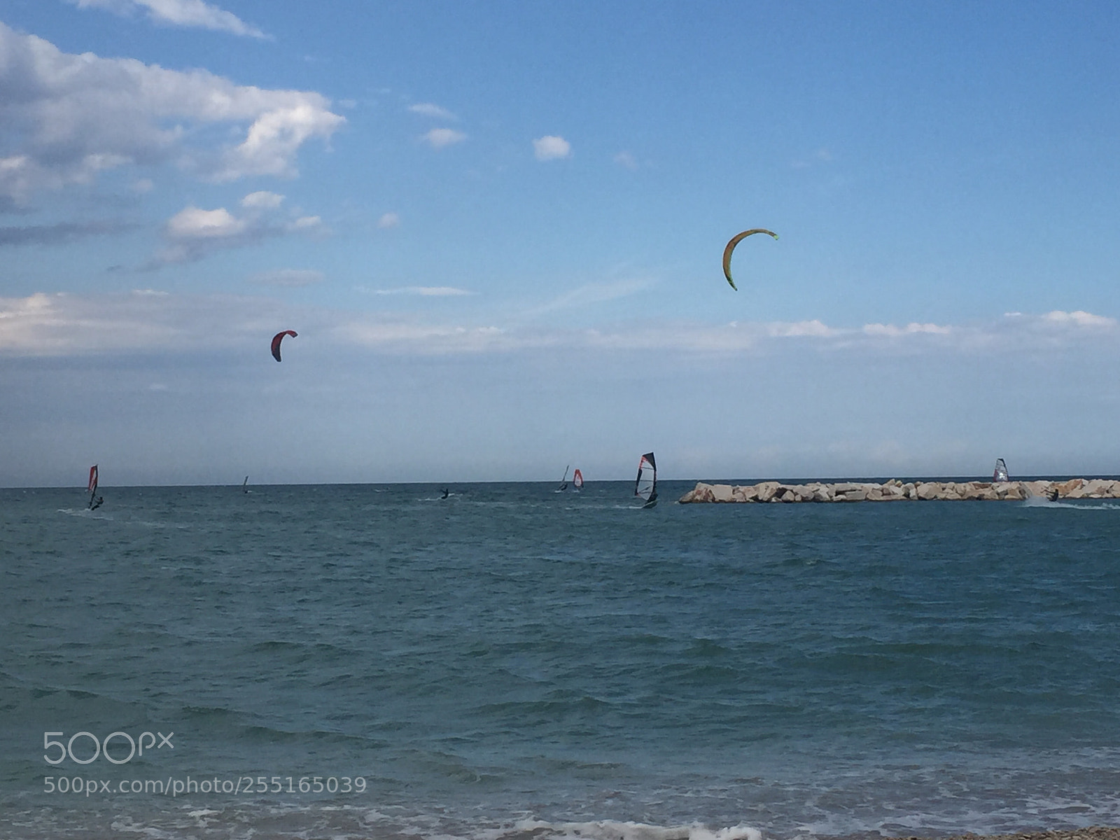 Apple iPhone 6 sample photo. Windsurfing kitesurfing, fano, marche photography