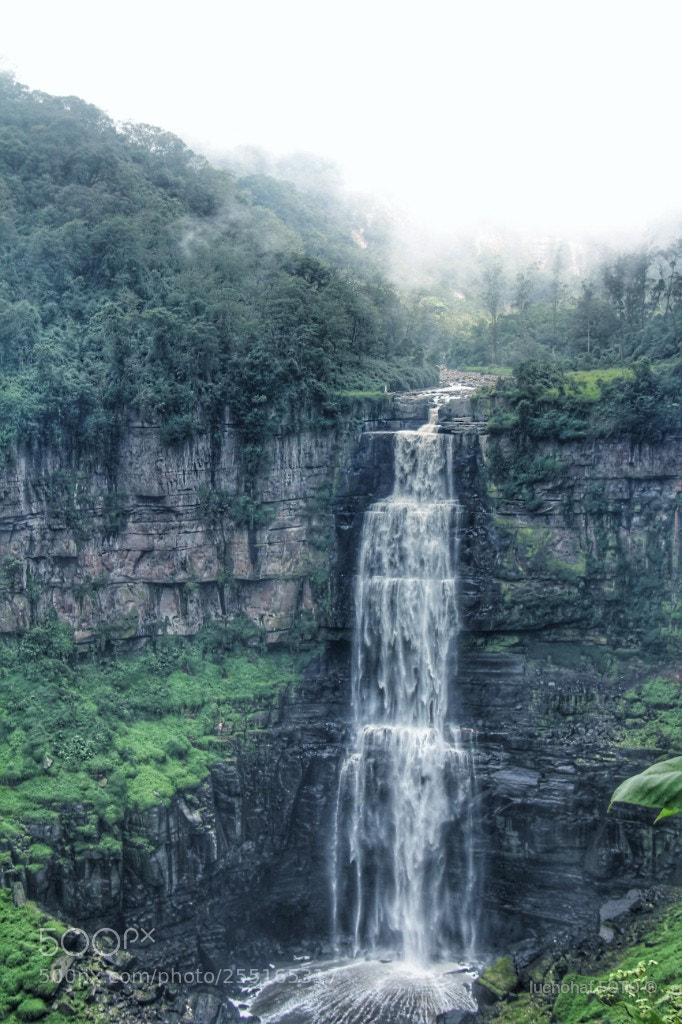 Canon EOS 60D sample photo. Salto del tequendama photography