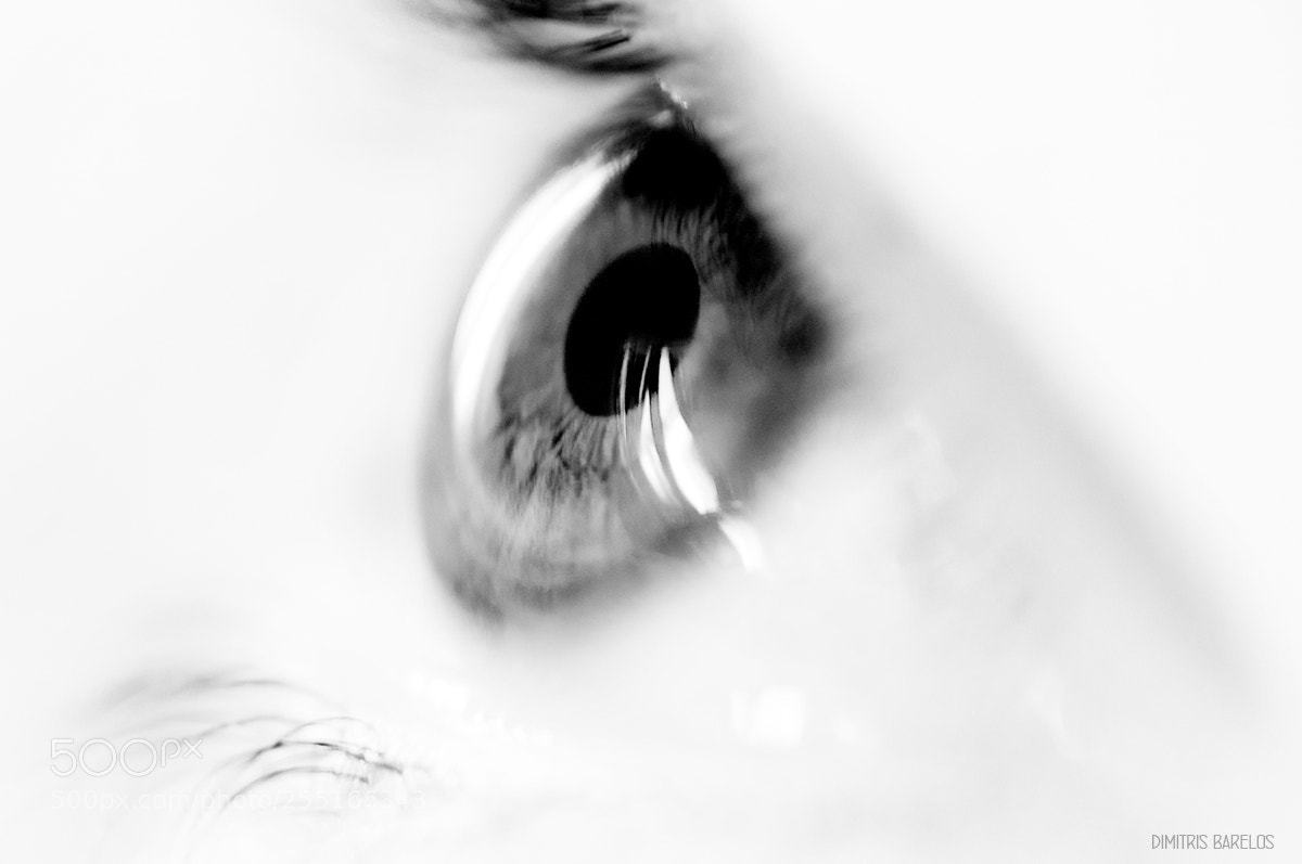 Nikon D90 sample photo. Eye photography