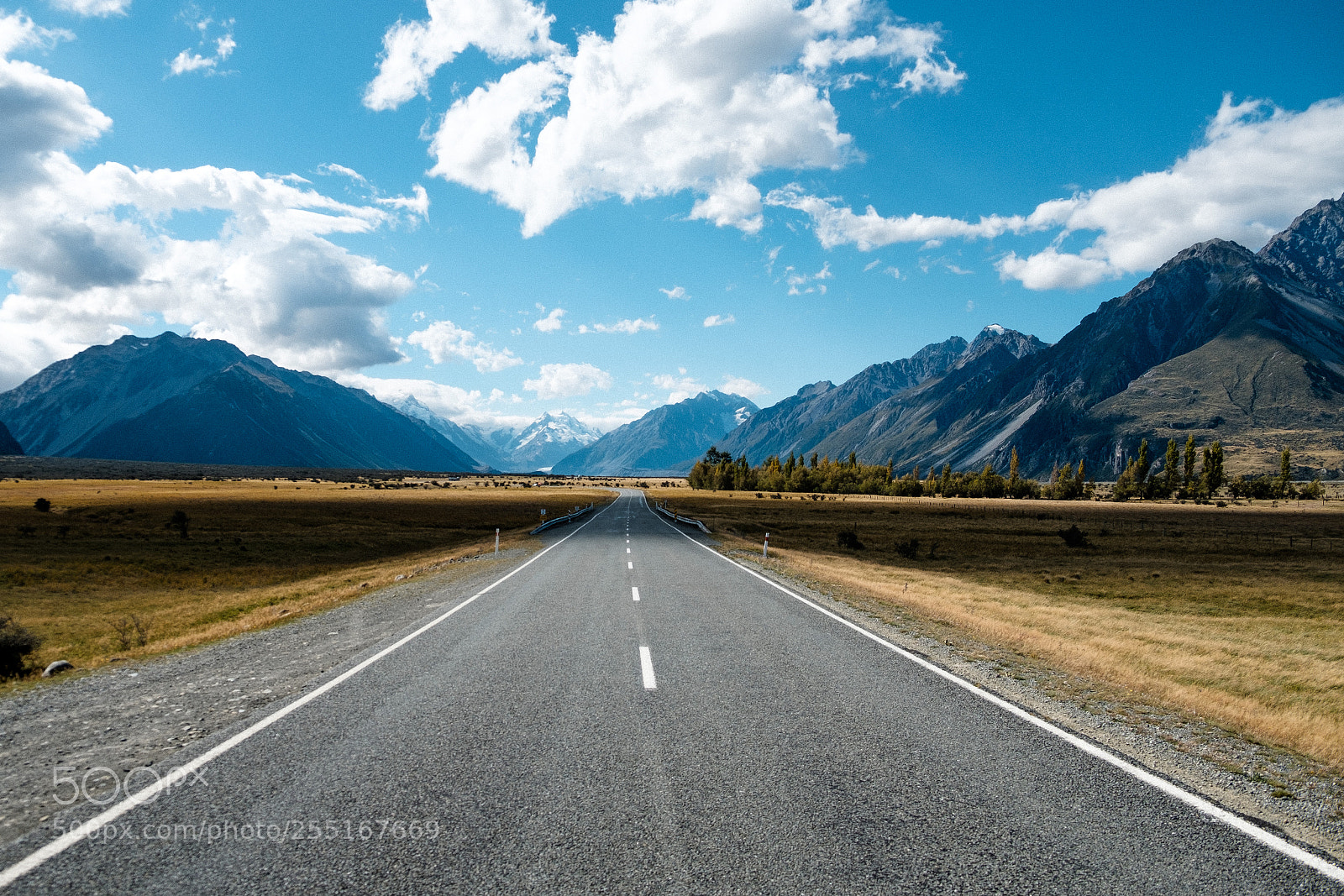 Fujifilm X-T2 sample photo. The road to mt.cook photography