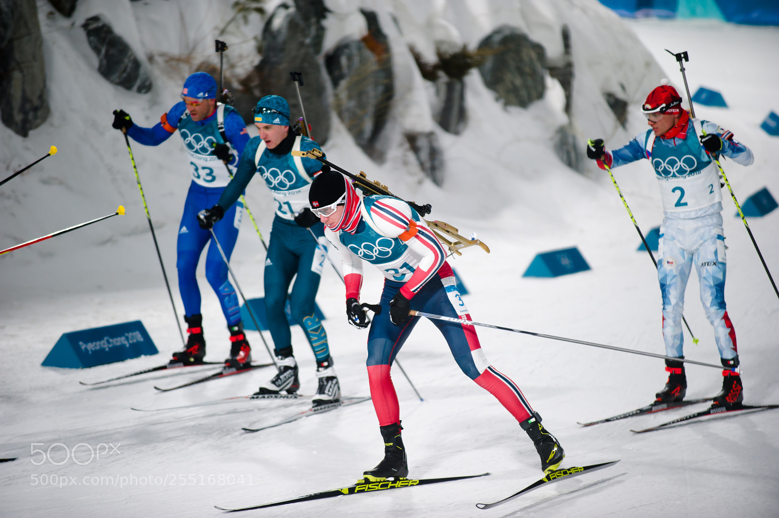 Nikon D700 sample photo. Biathlon photography