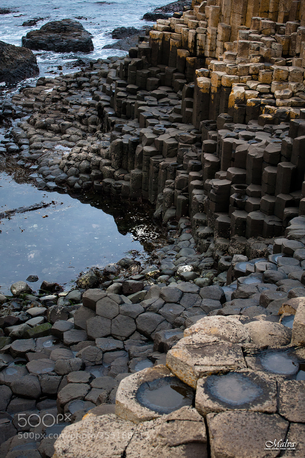 Canon EOS 40D sample photo. Giant's causeway photography