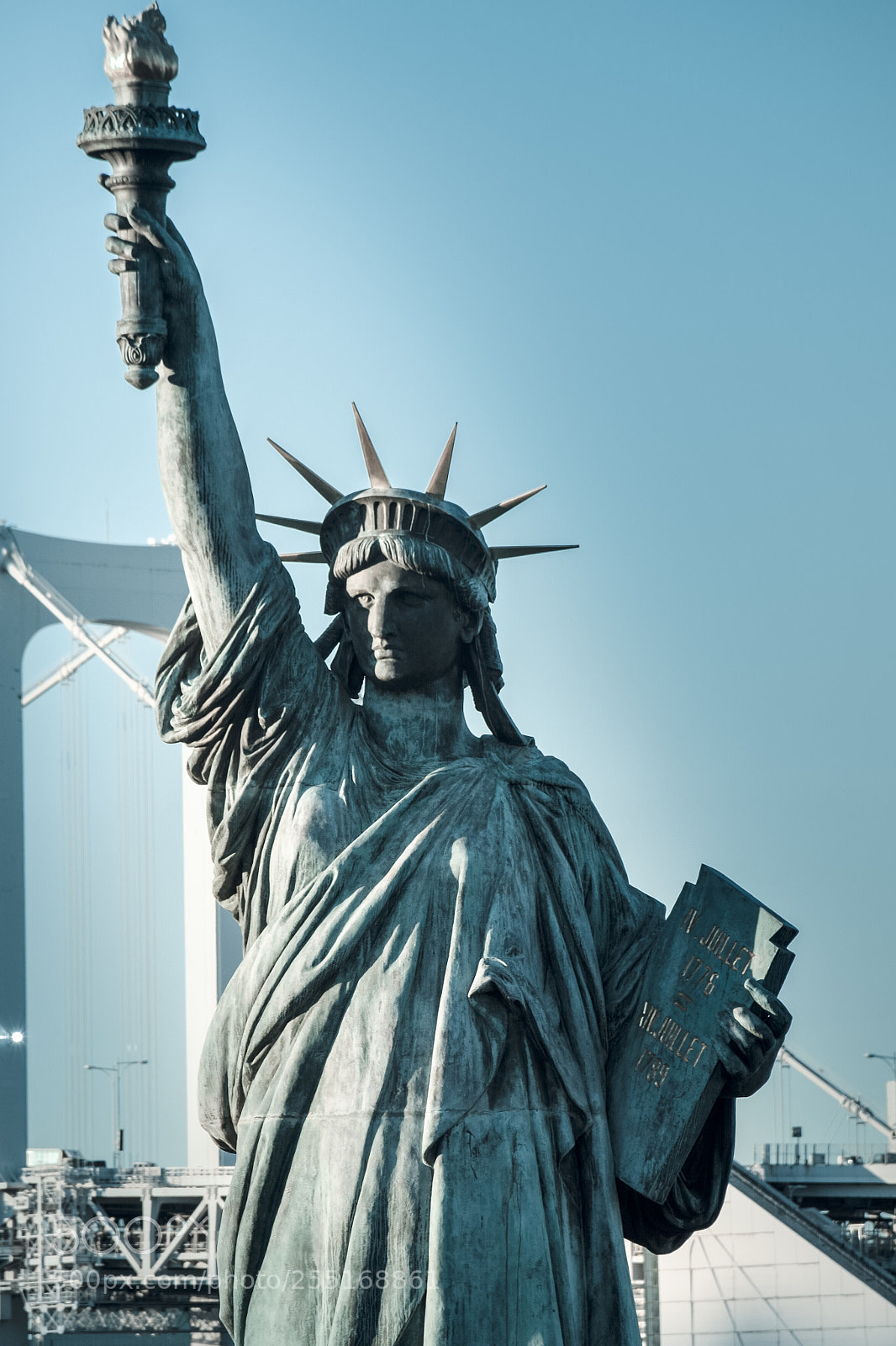 Nikon D5300 sample photo. Statue of liberty, tokyo photography