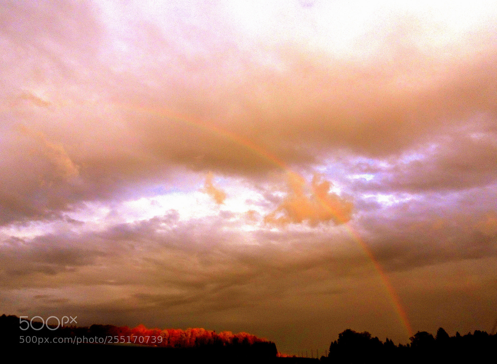 Sony Cyber-shot DSC-HX90V sample photo. Rainbow photography