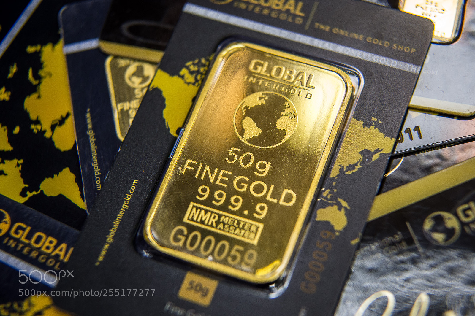 Nikon D4 sample photo. Gold bars shop photography