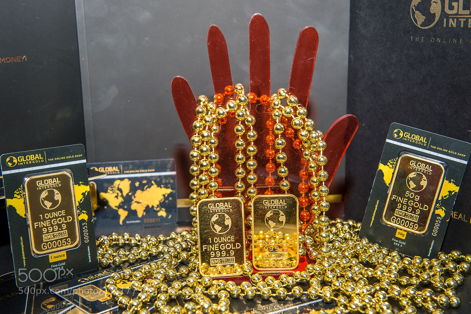 Nikon D4 sample photo. Gold bars shop photography
