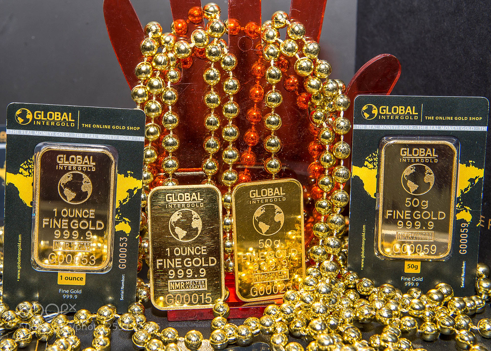 Nikon D4 sample photo. Gold bars shop photography