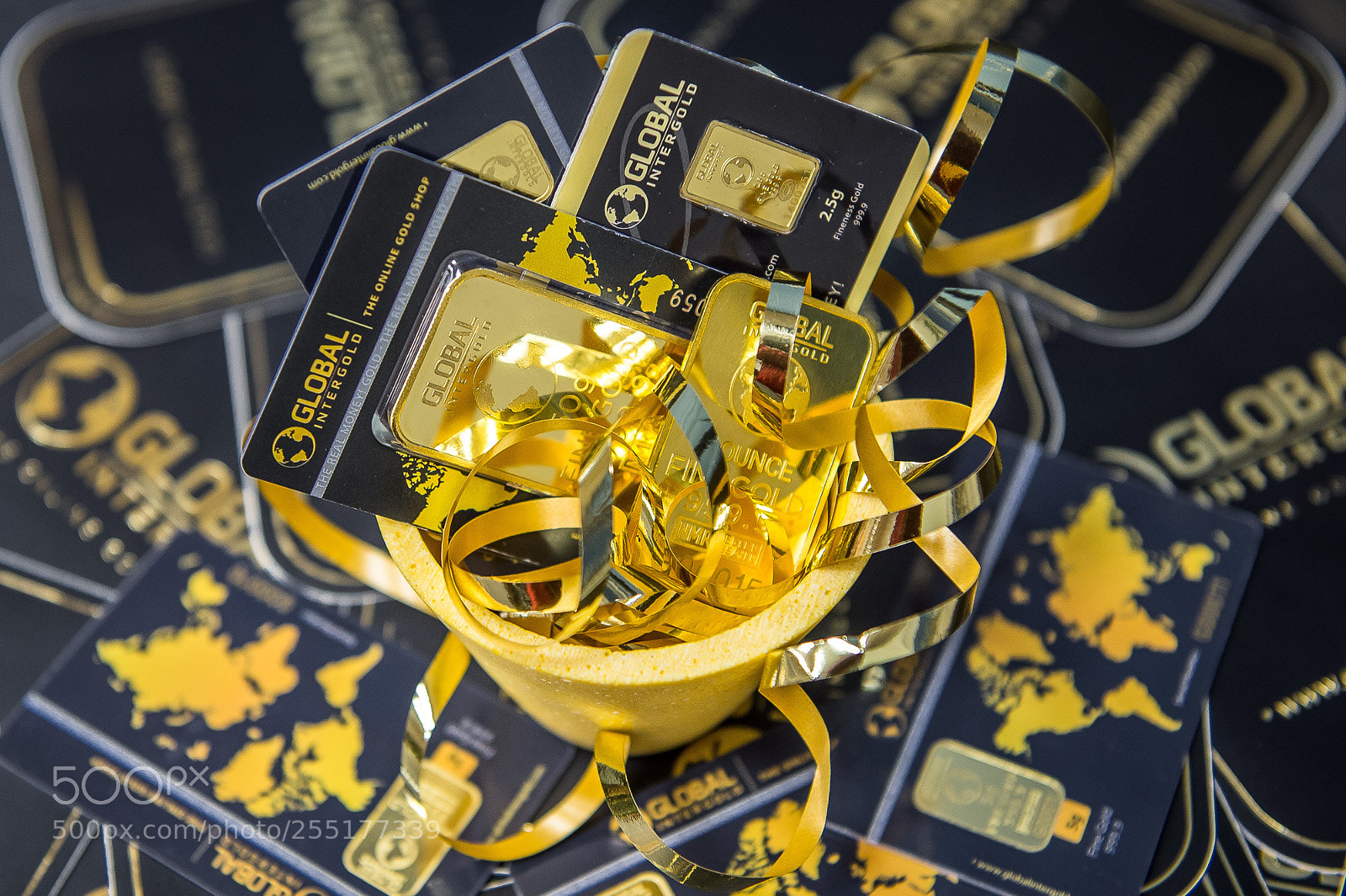Nikon D4 sample photo. Gold bars shop photography
