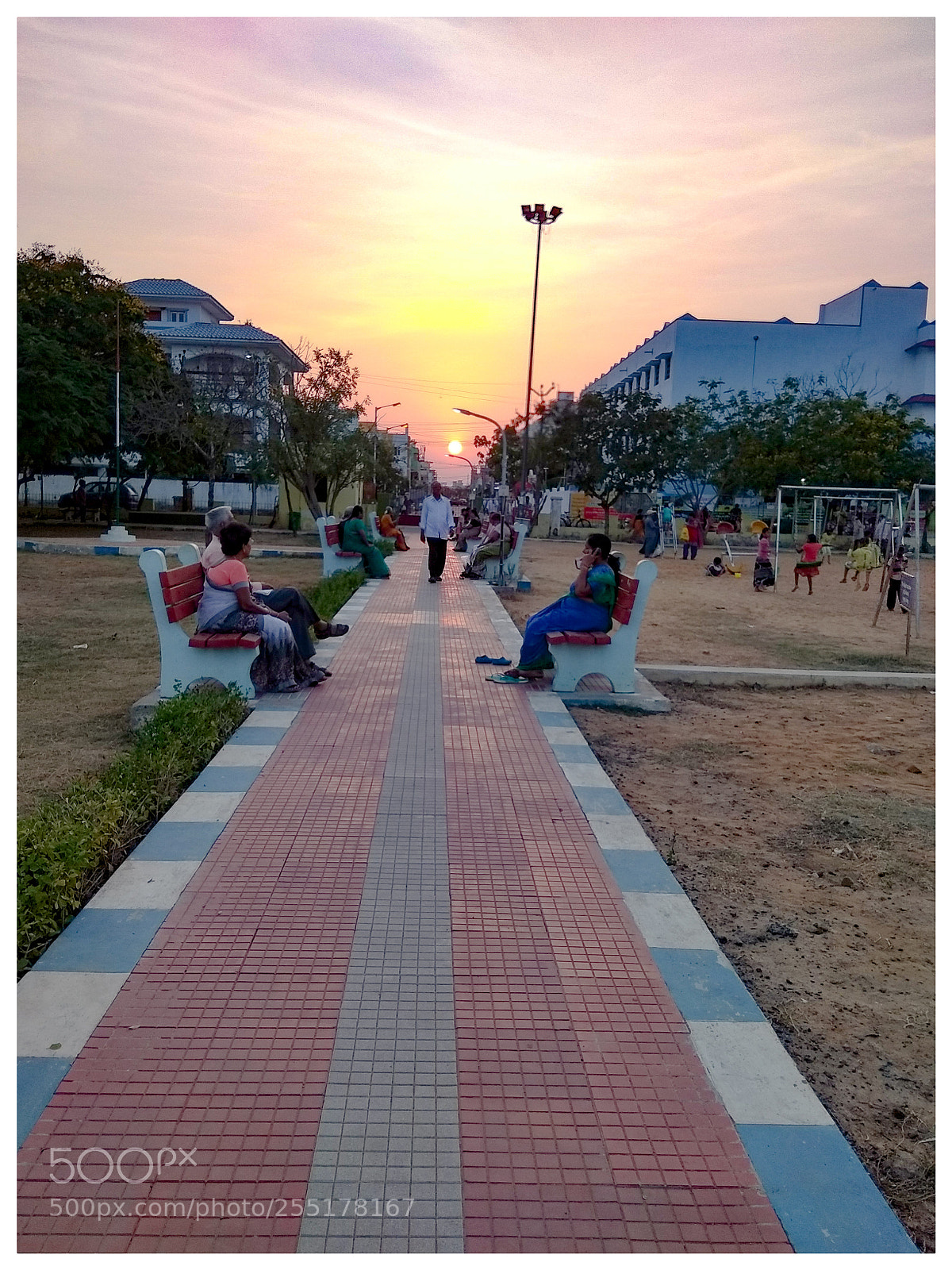 Xiaomi Redmi Note 5A sample photo. Sundown photography