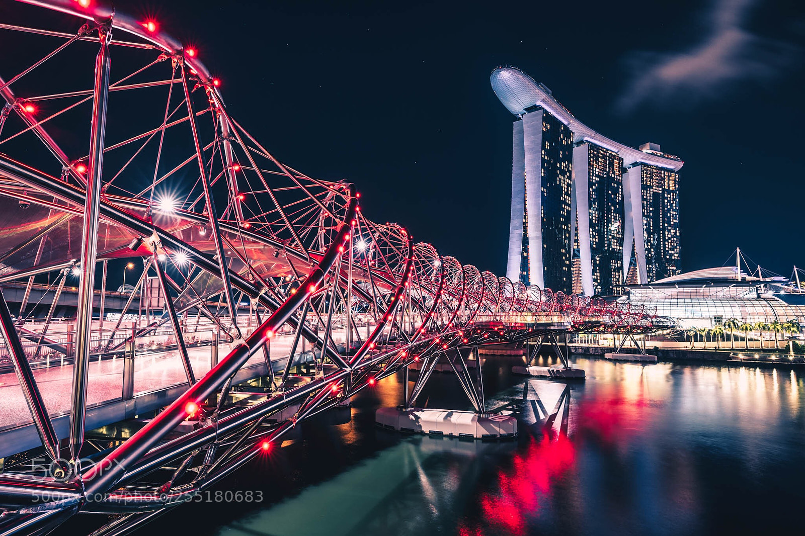 Sony a7 III sample photo. Marina bay sands from photography