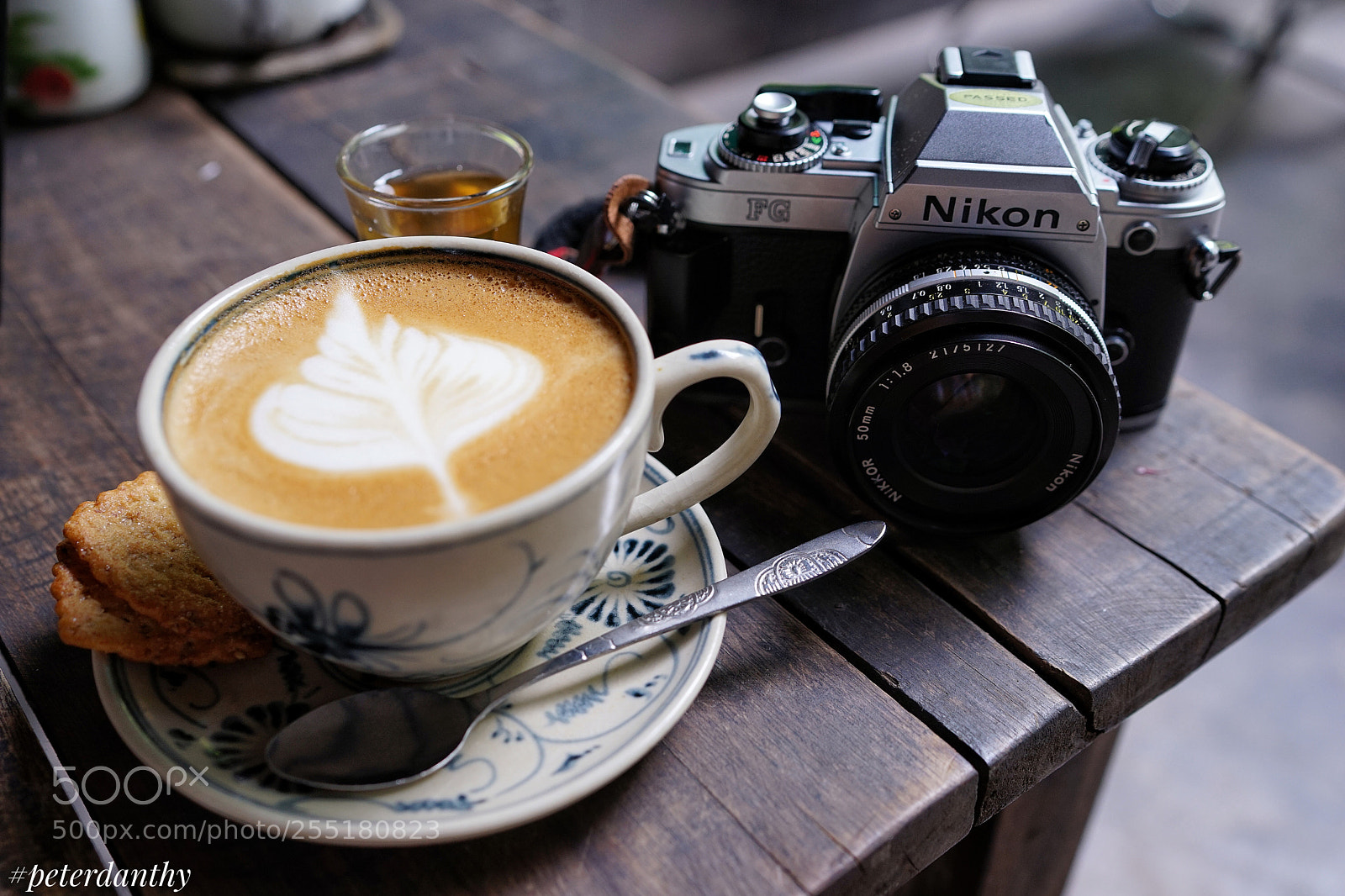 Sony a7 sample photo. Coffee and camera photography