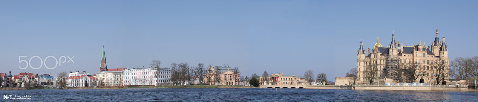 Pentax K-3 II sample photo. Panorama of schwerin photography