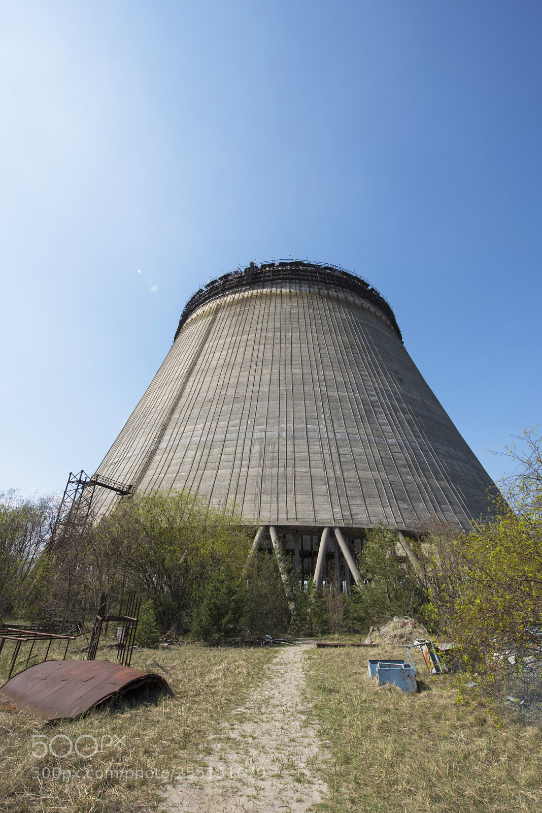 Nikon D810 sample photo. Cooling tower of chernobyl photography