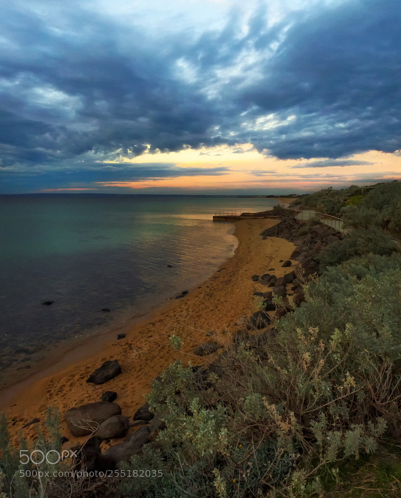 Olympus OM-D E-M1 sample photo. Mentone beach photography