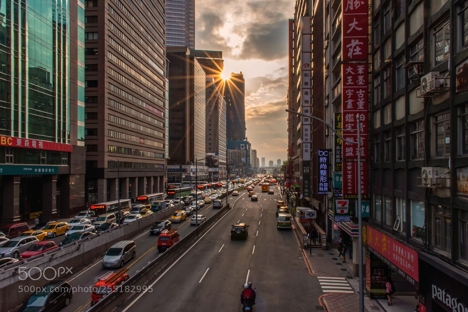 Nikon D7200 sample photo. Sunset of taipei city 日落台北市 photography