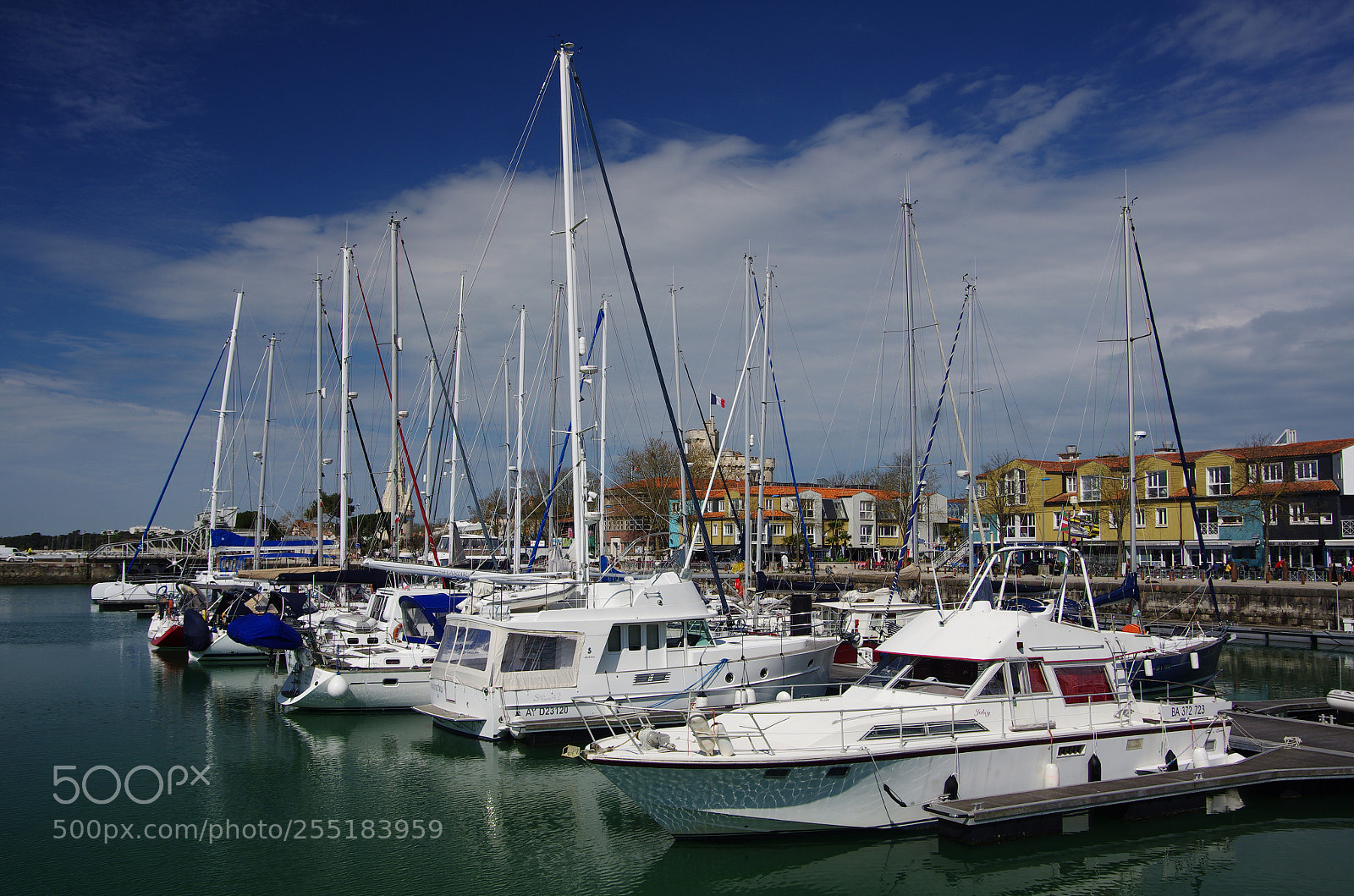 Pentax K-5 sample photo. La rochelle harbour photography