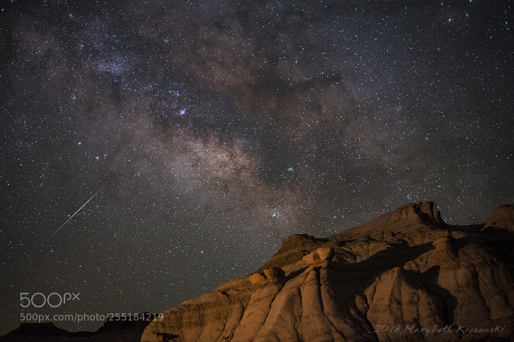 Nikon D850 sample photo. Milky way core over photography