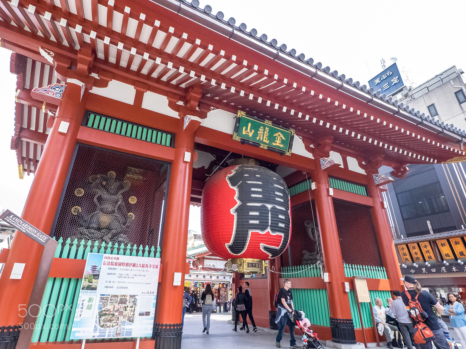 Olympus OM-D E-M1 sample photo. Asakusa photography