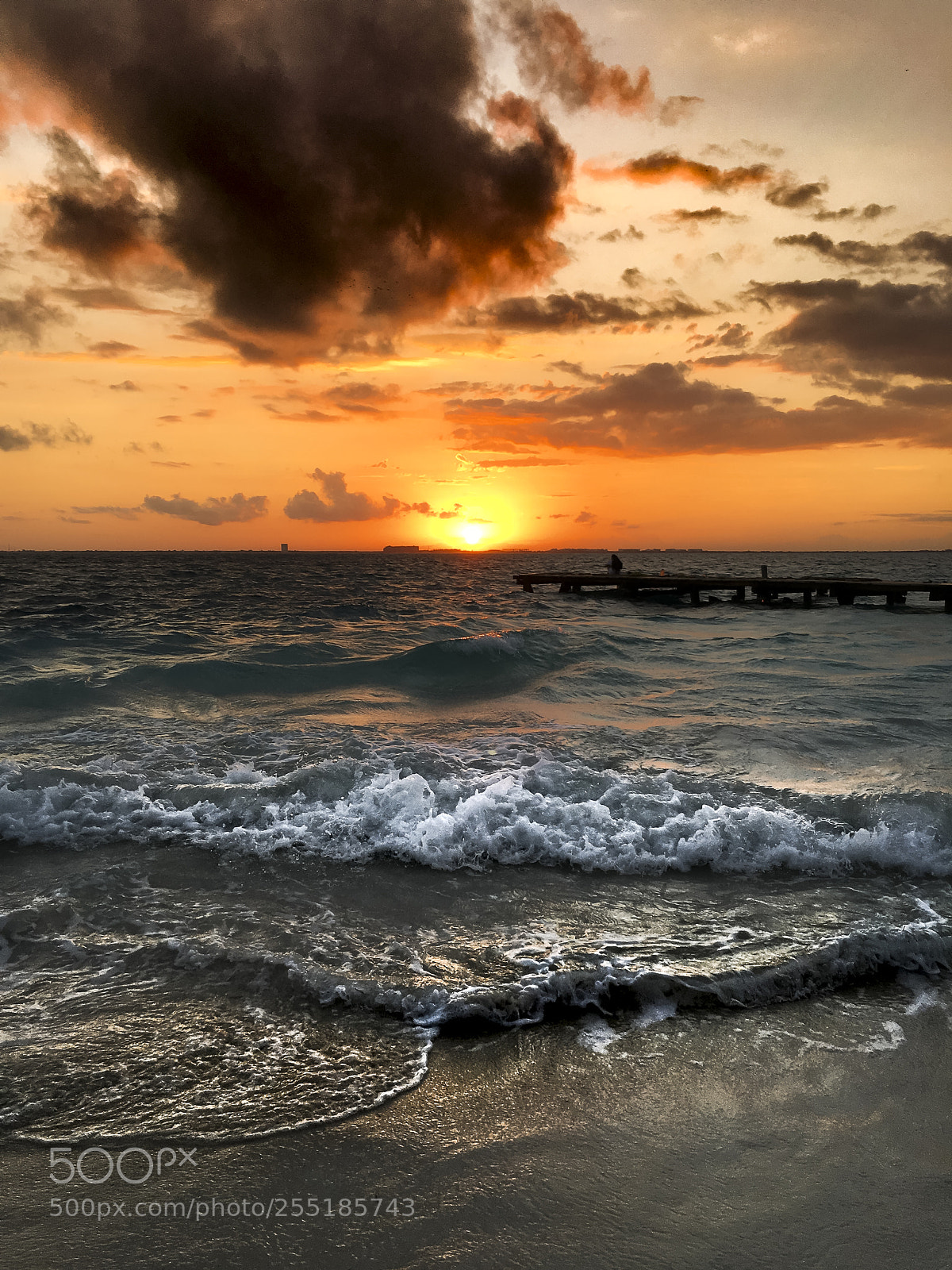 Apple iPhone 6s sample photo. Sunset - isle mujeres photography