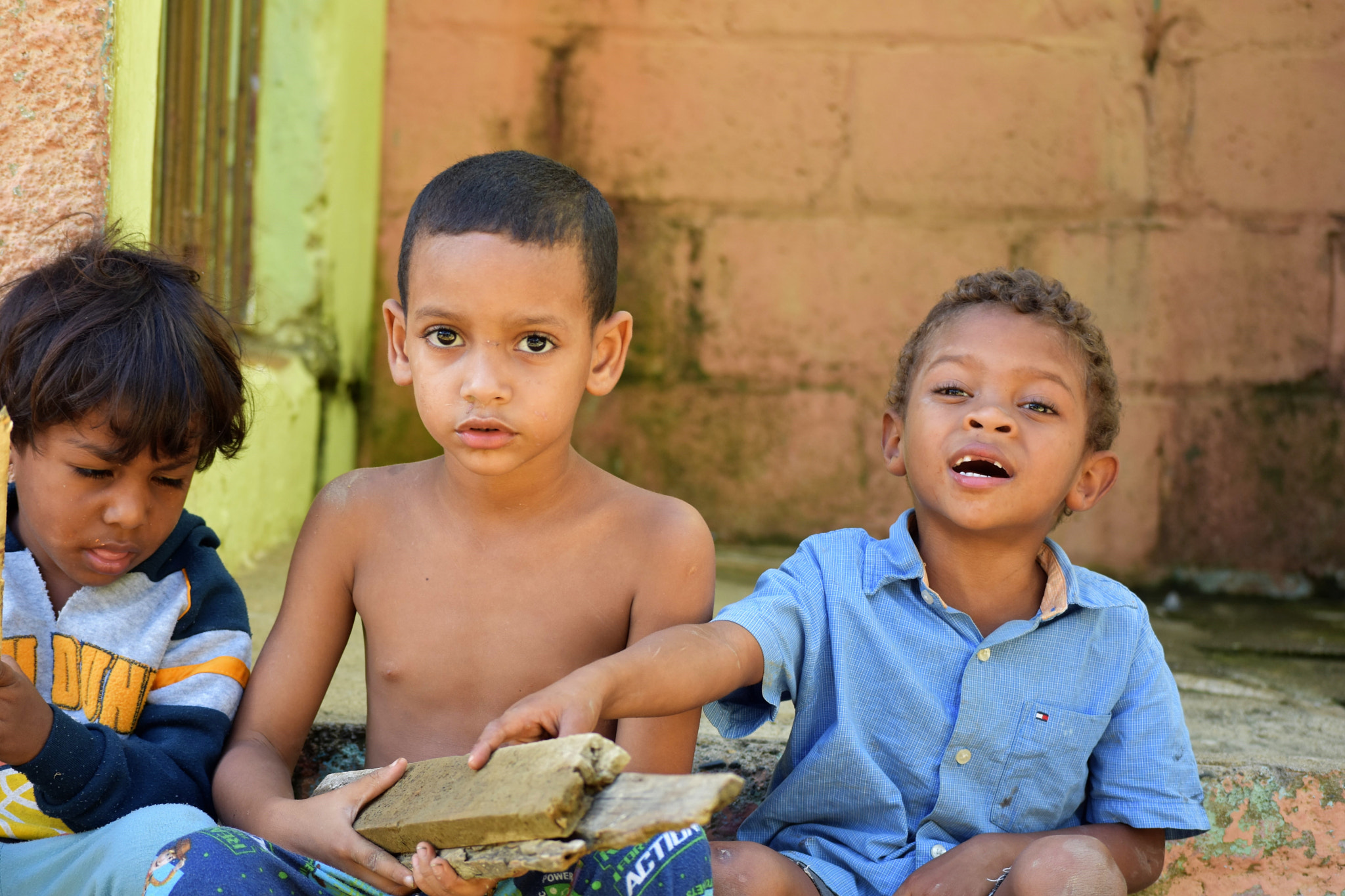 Nikon D3400 sample photo. Boys photography