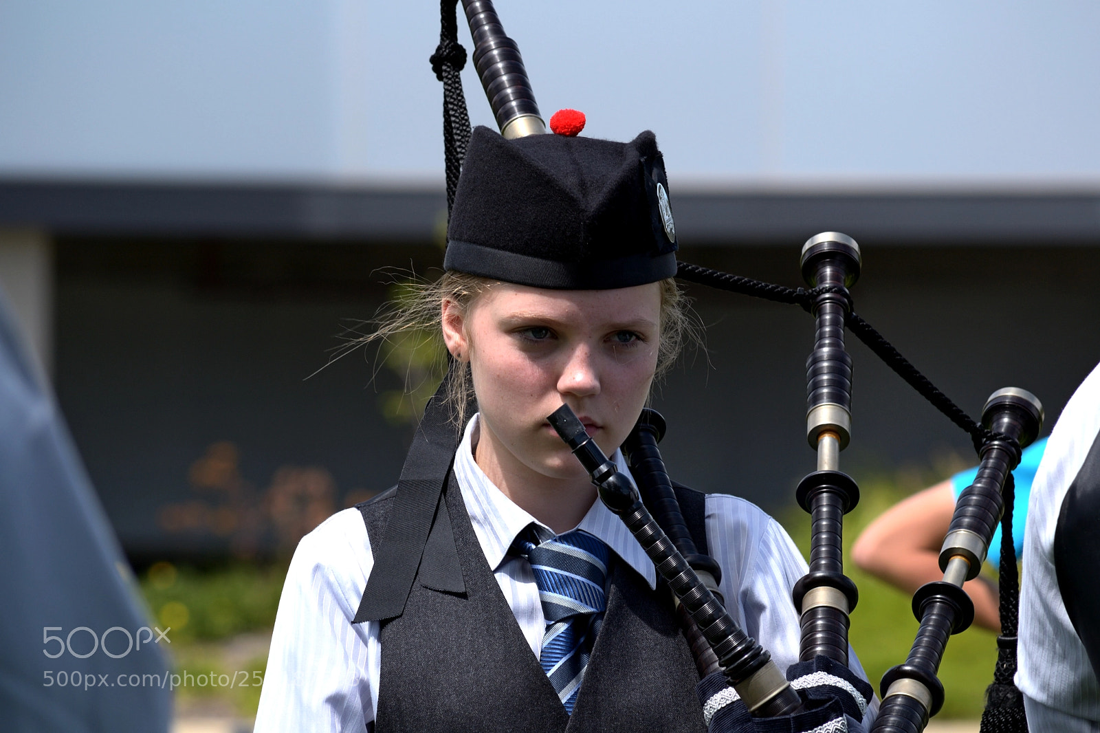 Nikon D3100 sample photo. Girl piper photography