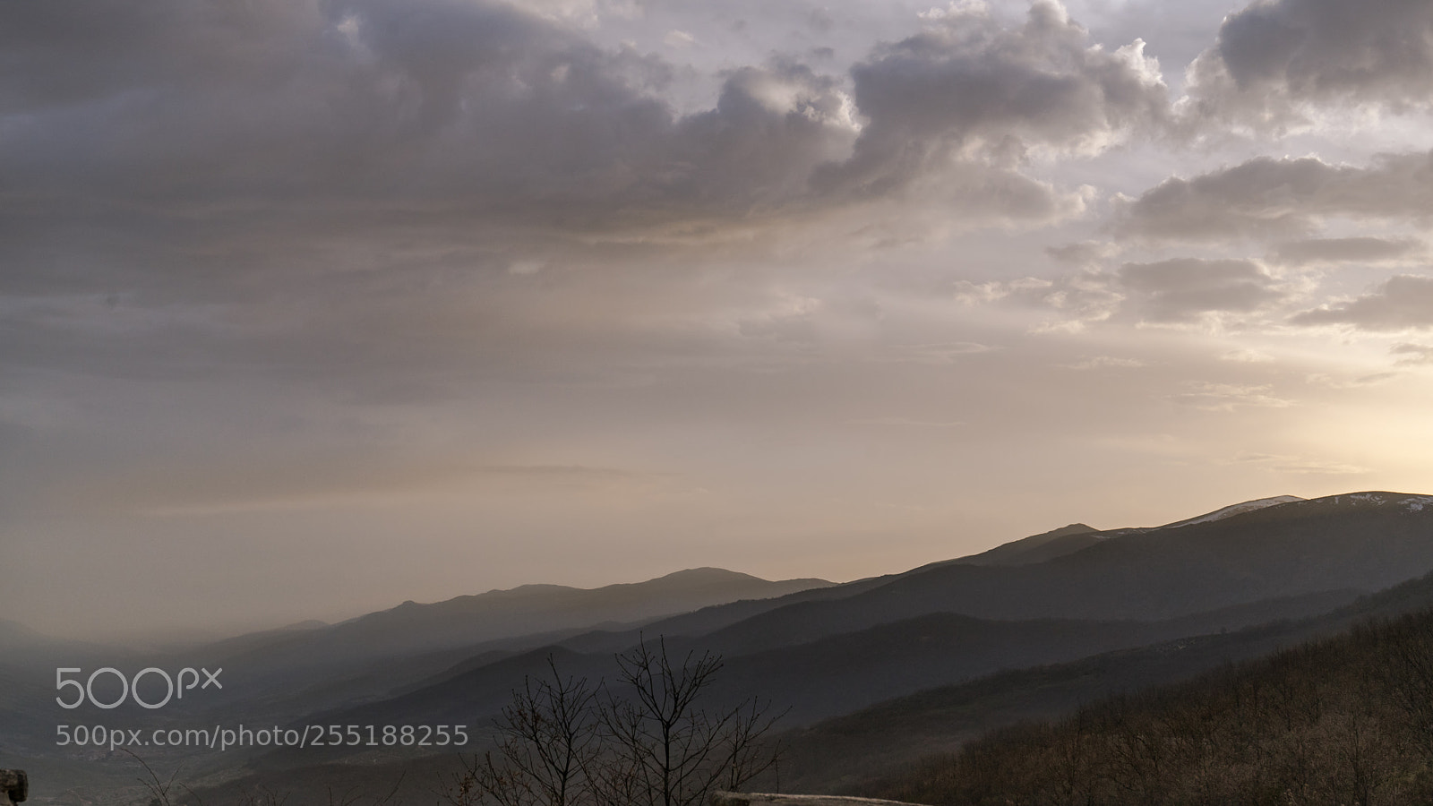 Sony a7 sample photo. Sunset in the mountains photography