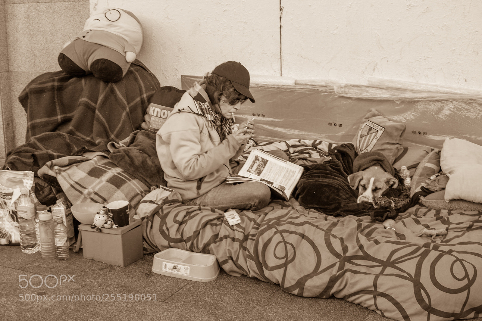 Nikon D610 sample photo. The homeless  photography