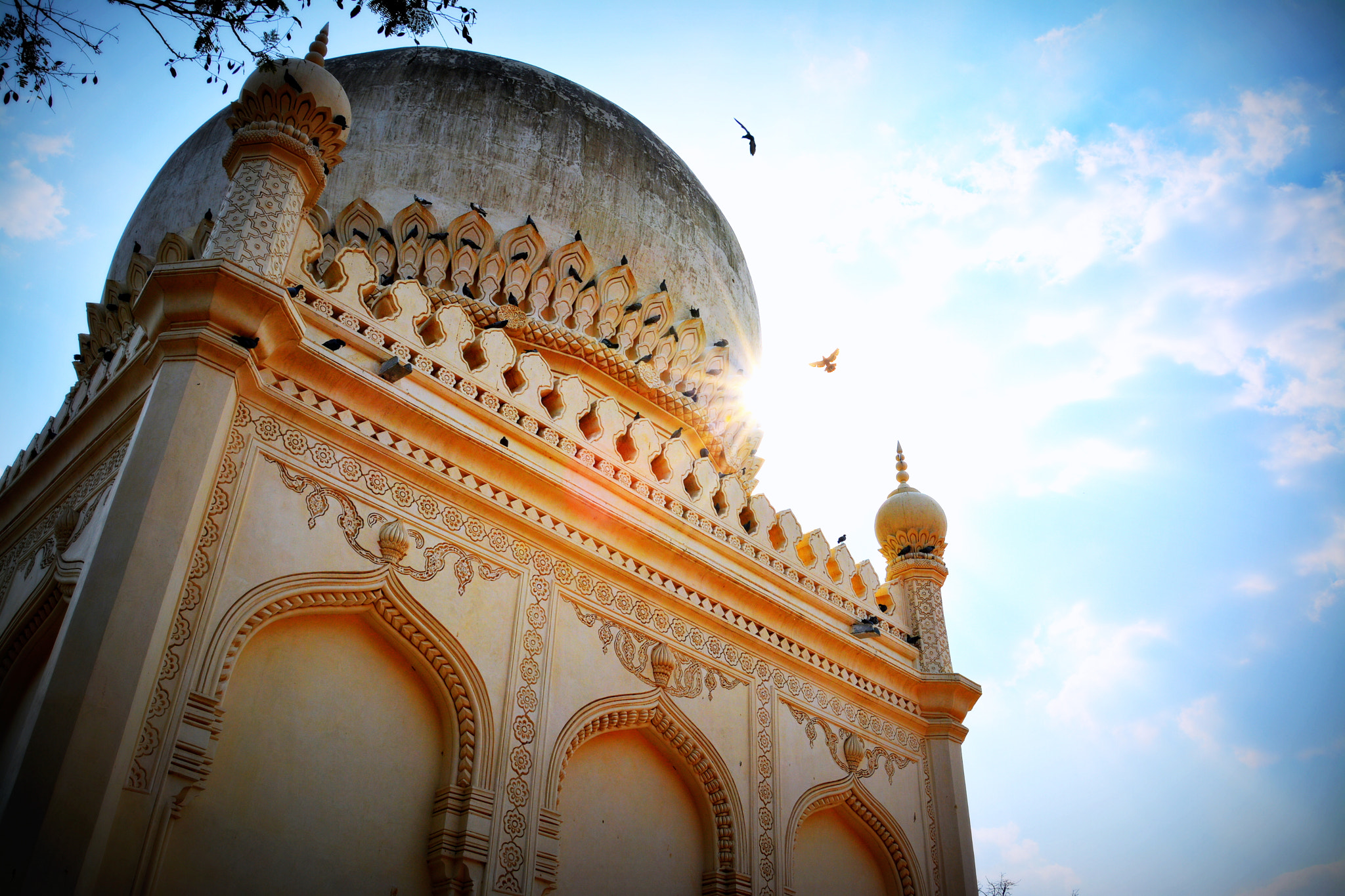 Nikon D5200 sample photo. Qutb shahi tomb photography