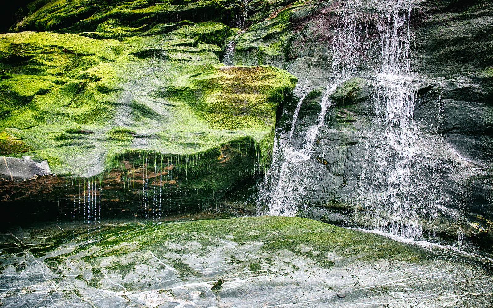 Nikon D300S sample photo. Tintagel waterfall photography