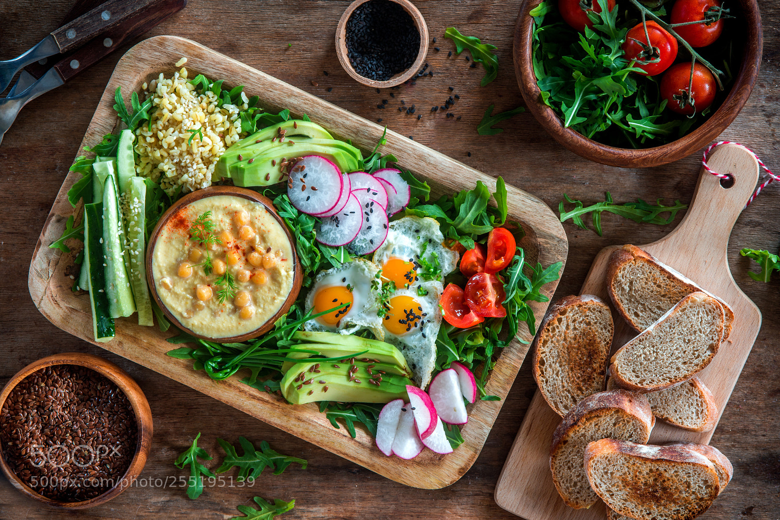 Nikon D600 sample photo. Hummus and vegetables plate photography