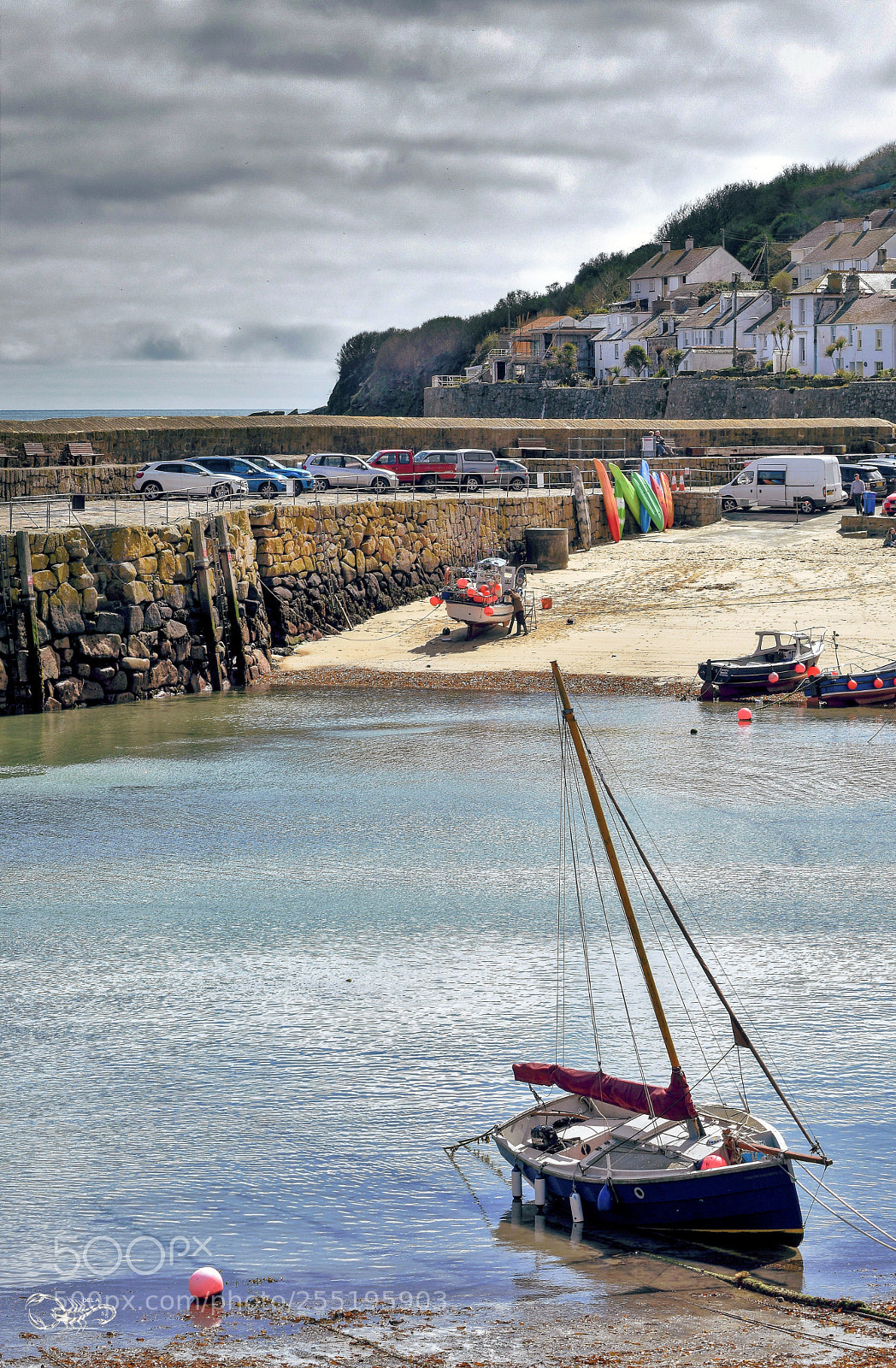 Nikon D5600 sample photo. Mousehole harbour photography